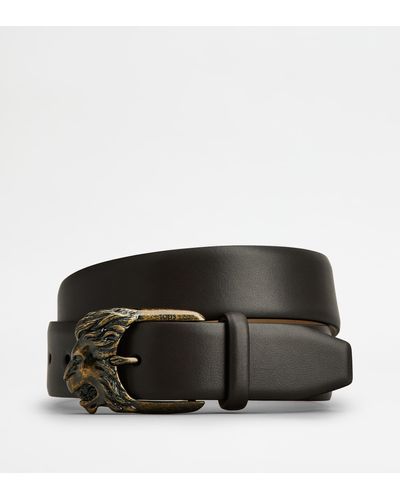 Tod's Ceinture en Cuir - Noir