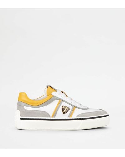 Tod's Trainers In Leather - White