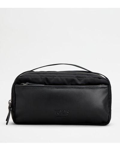 Tod's Pouch in Tessuto - Nero