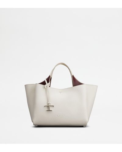 Tod's Bag In Leather Mini - White