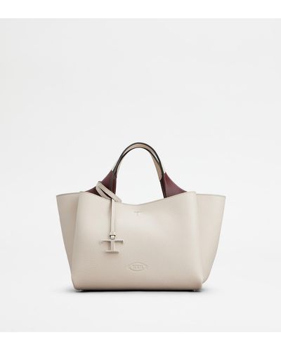 Tod's Bag In Leather Mini - White