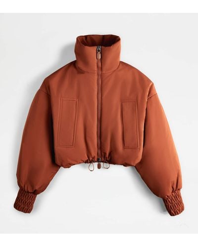 Tod's Padded Jacket - Brown