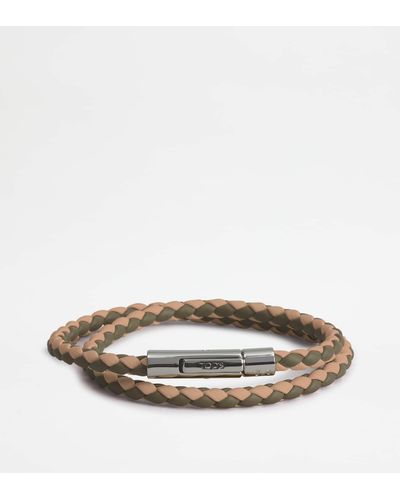 Tod's Mycolors Bracelet In Leather - Multicolour