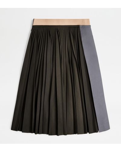 Tod's Pleated Skirt - Black