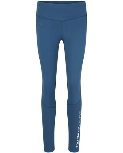 Tom Tailor Tights in Ankle Länge - Blau