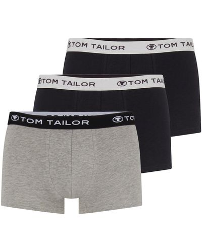 Tom Tailor Hip-Pants im Dreierpack - Grau