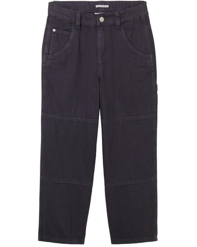 Tom Tailor Jungen Baggy Hose mit recycelter Baumwolle - Blau