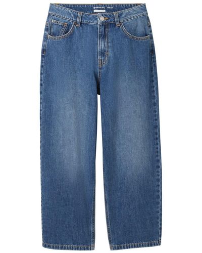 Tom Tailor Jungen Baggy Jeans mit recycelter Baumwolle - Blau