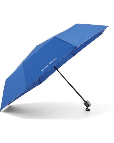 Tom Tailor Unisex Supermini Regenschirm - Blau