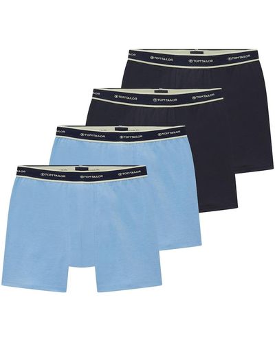 Tom Tailor Long Pants im 4er Pack - Blau