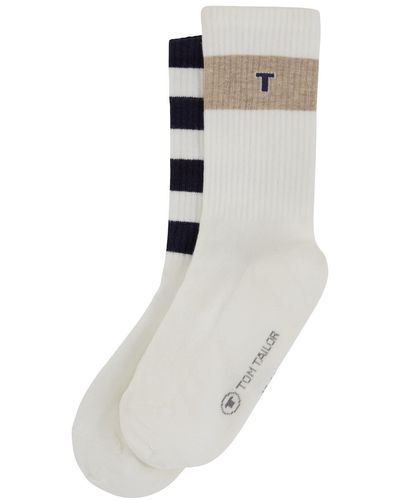Tom Tailor Socken im 2er-Set - Weiß