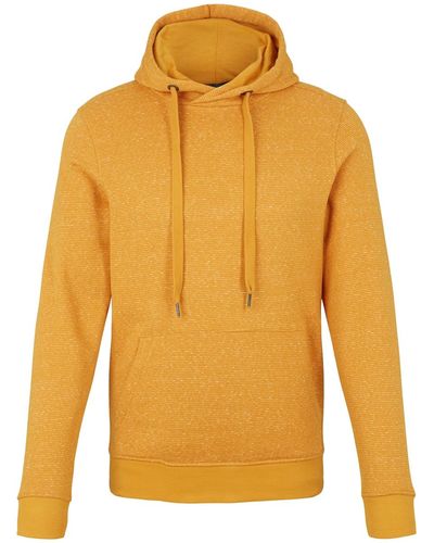 Tom Tailor Hoodie mit feinen Streifen - Gelb