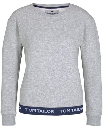 Tom Tailor Pyjama Sweatshirt - Grau