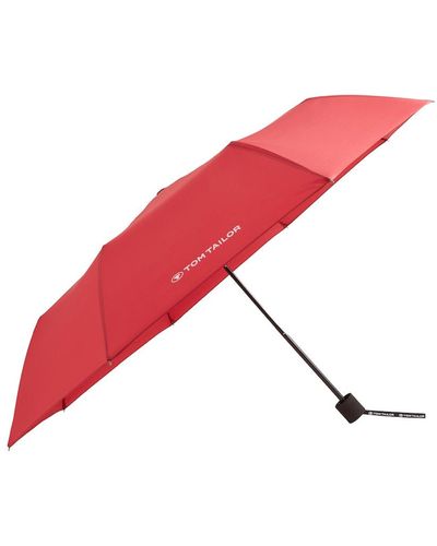 Tom Tailor Unisex Supermini Regenschirm - Rot
