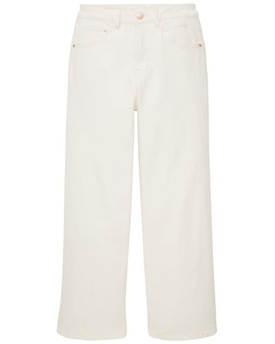 Tom Tailor Culotte Jeans - Weiß