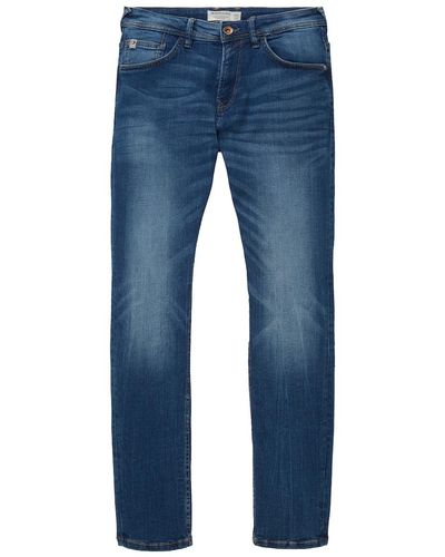 Tom Tailor DENIM Slim Piers Soft-Stretch-Jeans - Blau