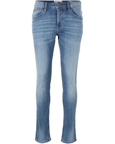 Tom Tailor DENIM Skinny Culver Jeans mit Bio-Baumwolle - Blau