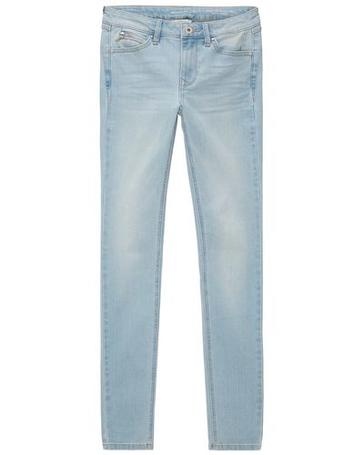 Tom Tailor DENIM Jona Extra Skinny Jeans mit recyceltem Polyester - Blau