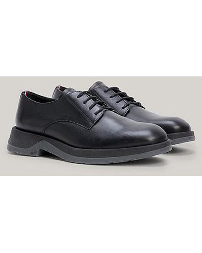 Tommy Hilfiger Zapatos Derby ligeros de piel - Negro