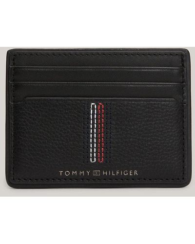 Tommy Hilfiger Casual Leather Credit Card Holder - Black