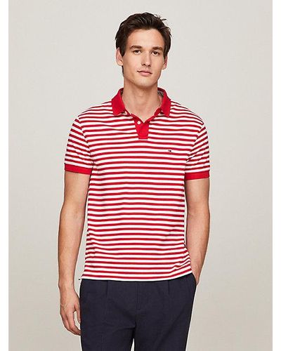 Tommy Hilfiger 1985 Regular Fit Polo - Rood