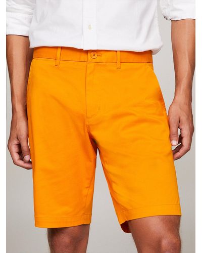 Tommy Hilfiger 1985 Collection Harlem Regular Chino Shorts - Orange