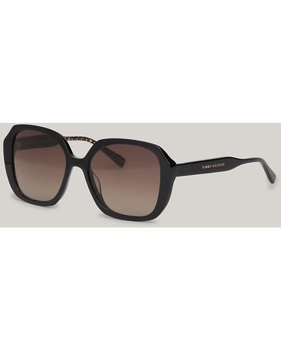 Tommy Hilfiger Oversized Square Sunglasses - Brown