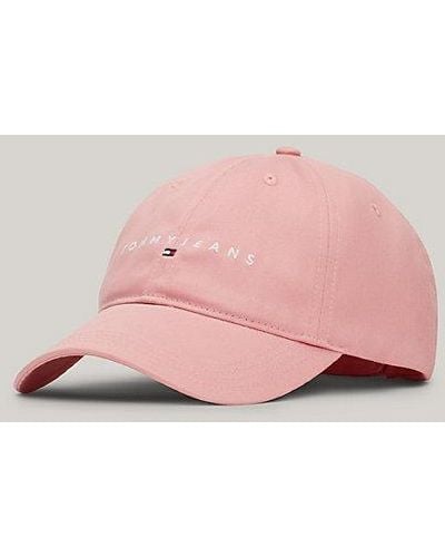 Tommy Hilfiger Baseball-Cap mit 6-Panel-Design - Pink