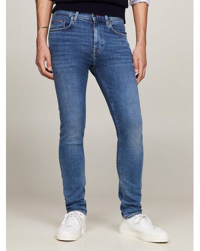 Tommy Hilfiger Slim Bleecker Pstr Bleu Pantalon en Jean