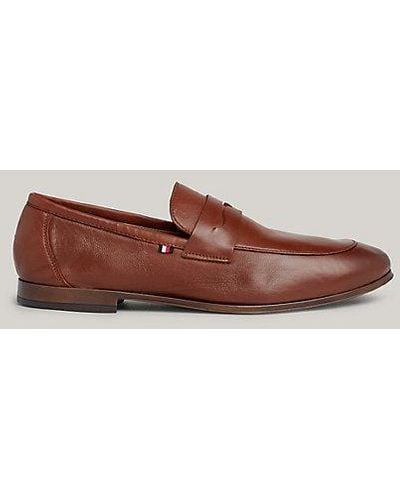 Tommy Hilfiger Casual Leather Loafer - Weiß