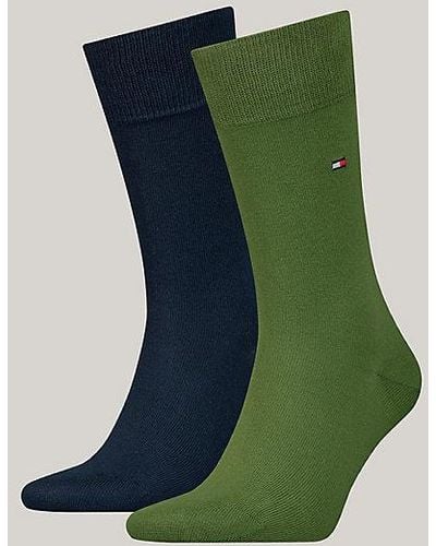 Tommy Hilfiger Pack de 2 pares de calcetines Classics - Verde