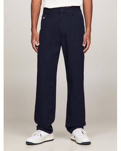 Tommy Hilfiger Pantalon baggy Carpenter style skateur - Bleu