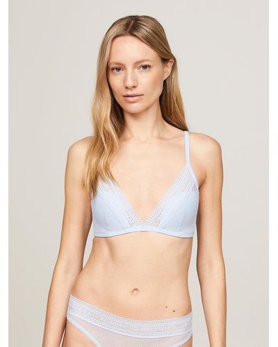 Tommy Hilfiger Essential Mesh Lightly Lined Triangle Bra - Multicolour