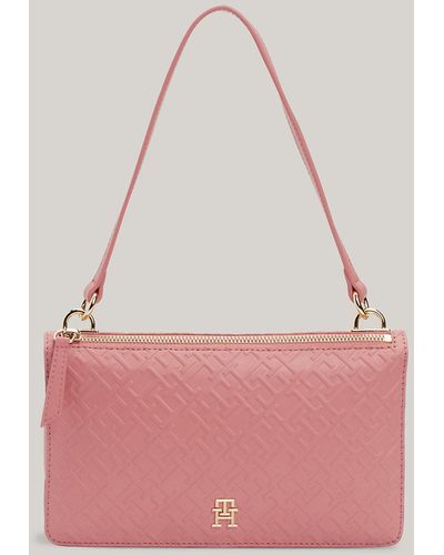 Tommy Hilfiger Small Patent Shoulder Bag - Pink