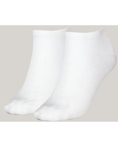 Tommy Hilfiger Pack de 2 pares de calcetines tobilleros - Blanco