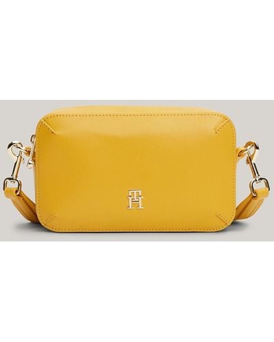 Tommy Hilfiger Chic Crossover Camera Bag - Yellow
