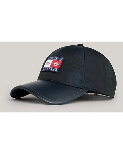 Tommy Hilfiger Tommy x CLOT Baseball-Cap mit Logo und Jacquard - Blau