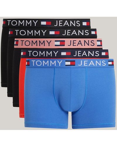 Tommy Hilfiger Lot de 5 boxers Essential à ceinture logo - Orange