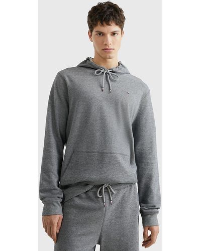 Tommy Hilfiger 1985 Collection Flag Lounge Hoody - Grey