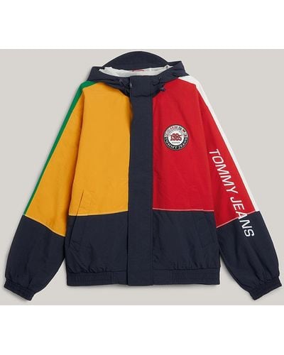 Tommy Hilfiger Tommy Jeans International Games Chicago Windbreaker - Red
