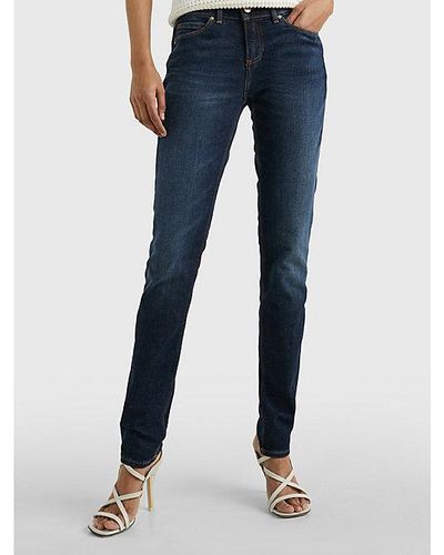 Damen-Jeans gerader Passform von Tommy Hilfiger | Online-Schlussverkauf – zu 68% Rabatt Lyst DE