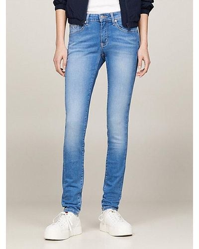 Tommy Hilfiger Sophie Low Rise Skinny Jeans - Blauw