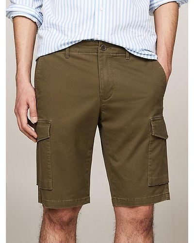 Tommy Hilfiger 1985 Collection Relaxed Fit Cargo-Shorts - Grün