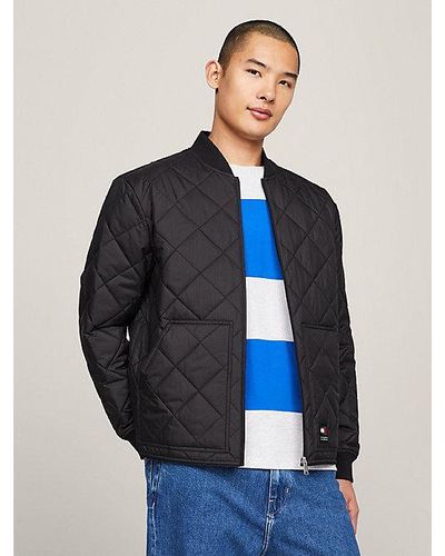 Tommy Hilfiger Quilted Bomberjack - Blauw