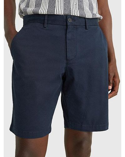 Tommy Hilfiger Harlem 1985 Collection Relaxed Fit Chino-Shorts - Blau