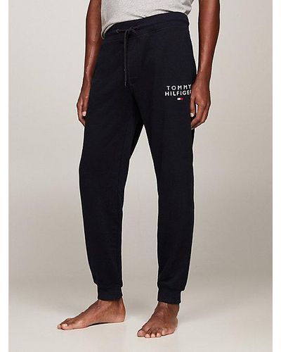 Tommy Hilfiger Th Original lounge-jogger Met Logo - Blauw