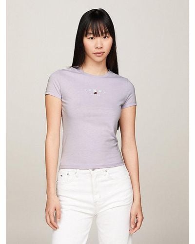 Tommy Hilfiger Essential Slim Fit T-shirt Met Logo - Meerkleurig