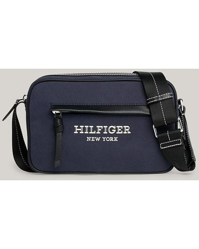 Tommy Hilfiger Prep Classics Logo Reporter Bag - Blue