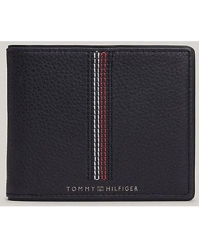 Tommy Hilfiger Casual Leather Brieftasche mit Bifold-Design - Blau