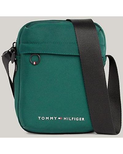 Tommy Hilfiger Essential kleine Reportertasche - Grün